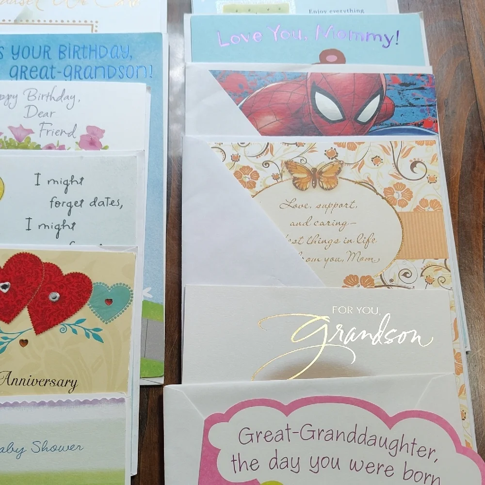 Over 66 Greeting Cards. All Different Occasions.